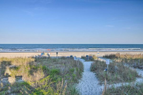 Surfside Beach Couples Retreat with Balcony!